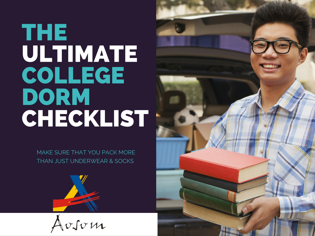 College Ready: The Ultimate College Dorm Checklist