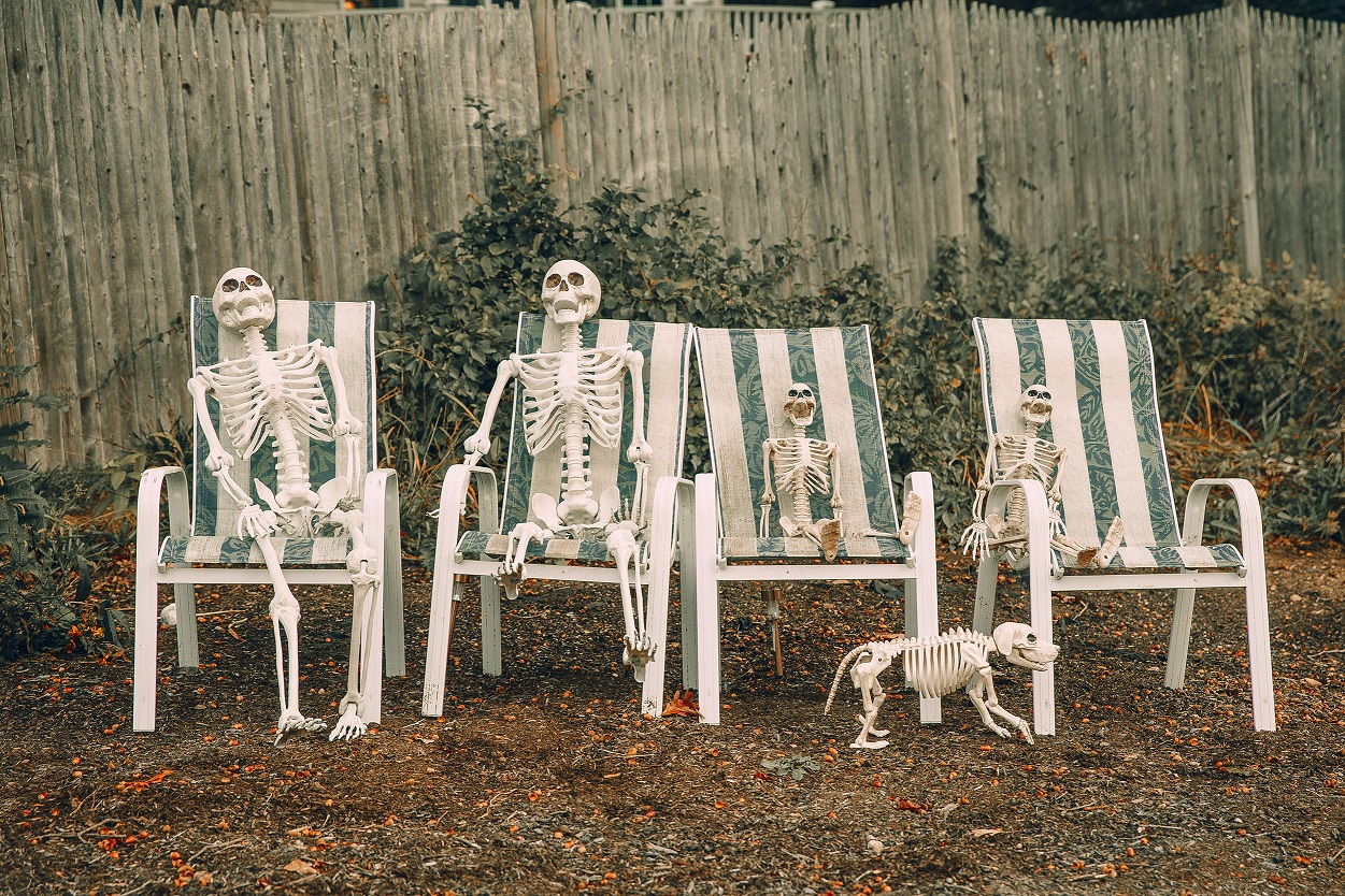 Create A Spooky Haunted House with Blow Up Halloween Decorations