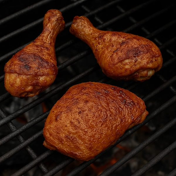 Grill Chicken Thighs and Drumsticks