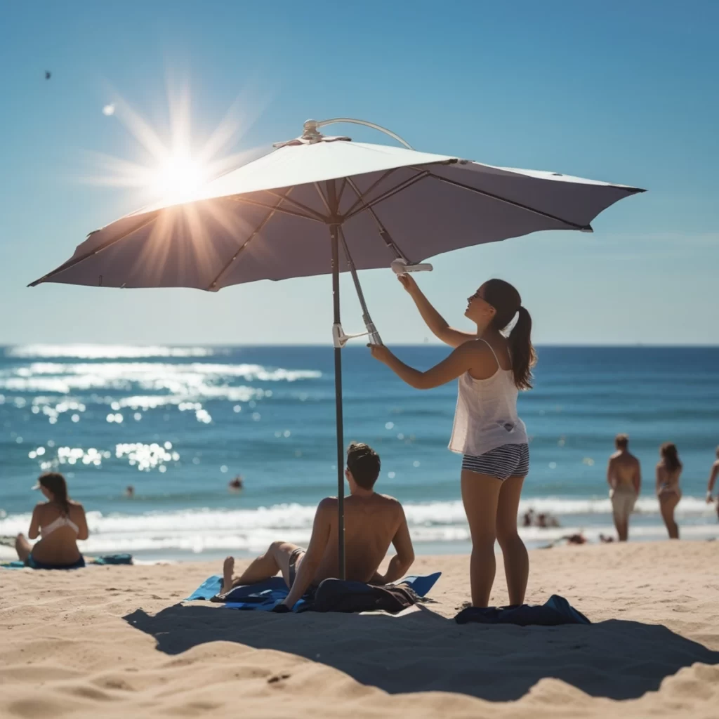 Adjusting the Tilt for Sun Coverage