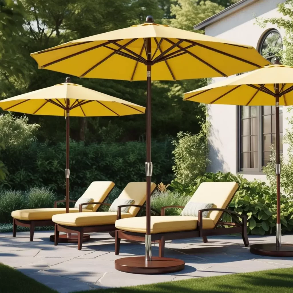 Free-Standing Umbrellas