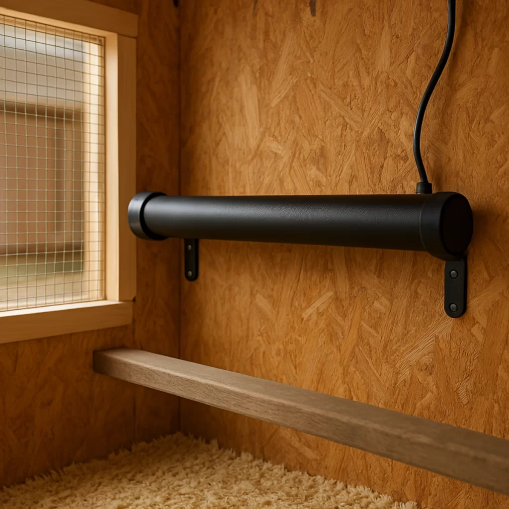 Heated Roosting Bars