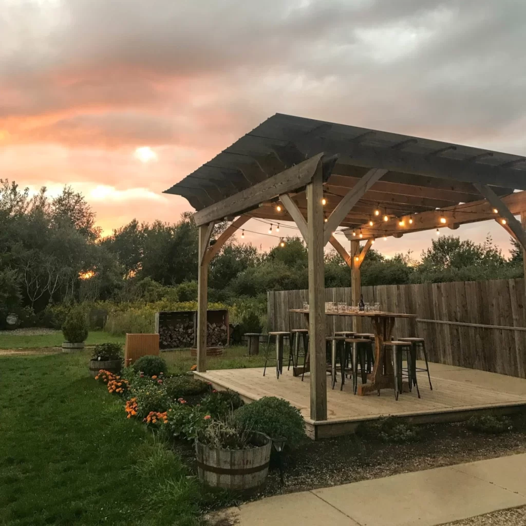 How to Make a Wooden Pergola