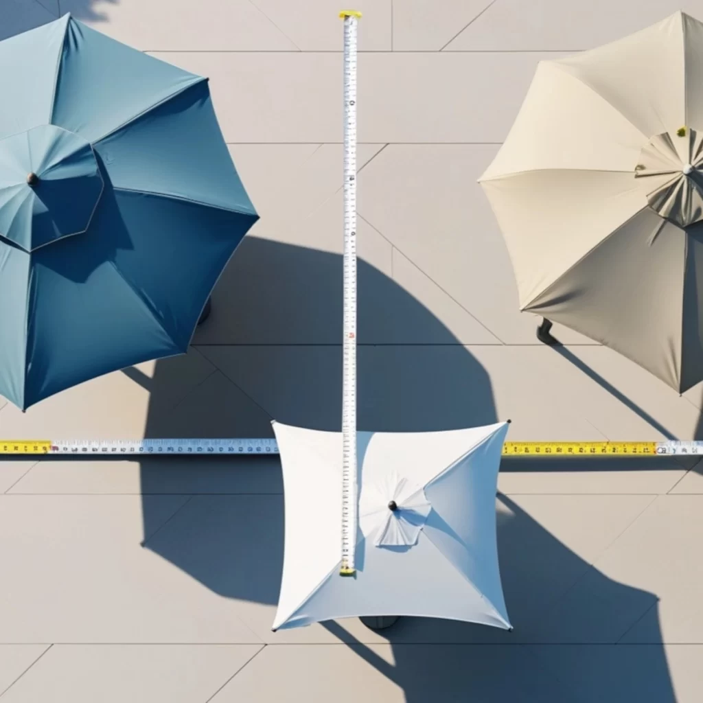 how to measuring the Canopy (For Round, Square & Octagonal Shapes)