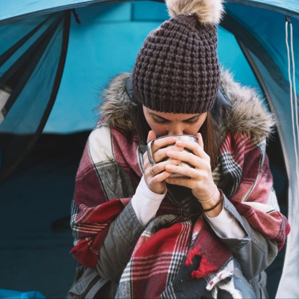 How to Stay Warm in a Tent