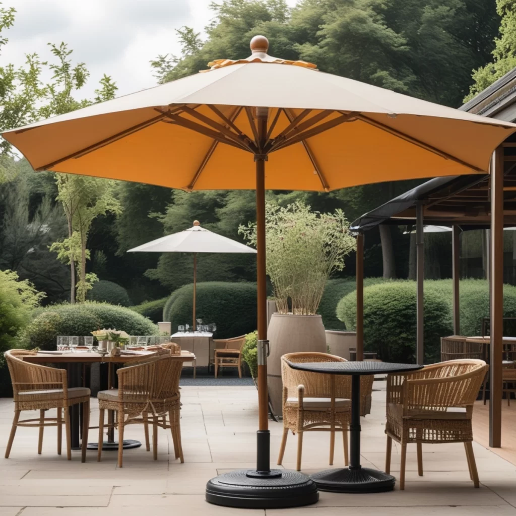 Market umbrellas design