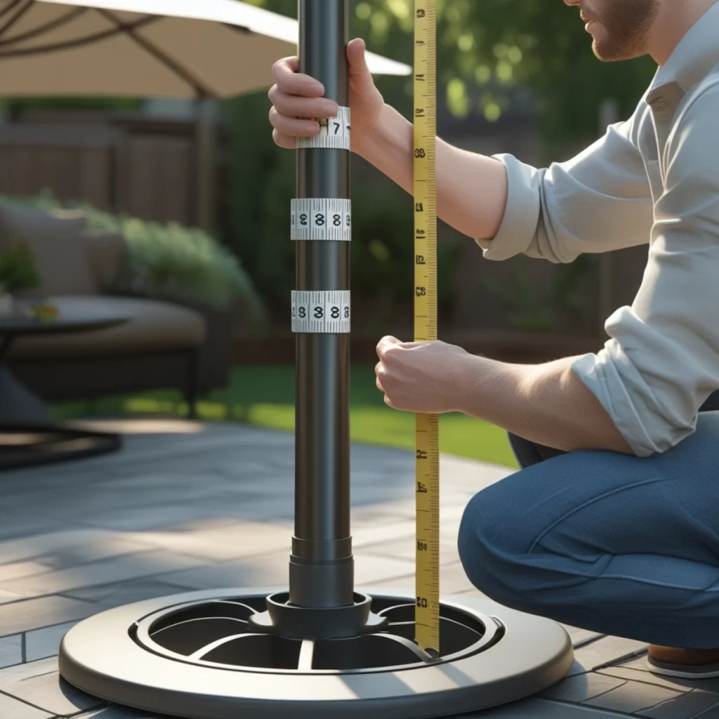 Frame & Pole Measurement: Diameter, Height & Stability