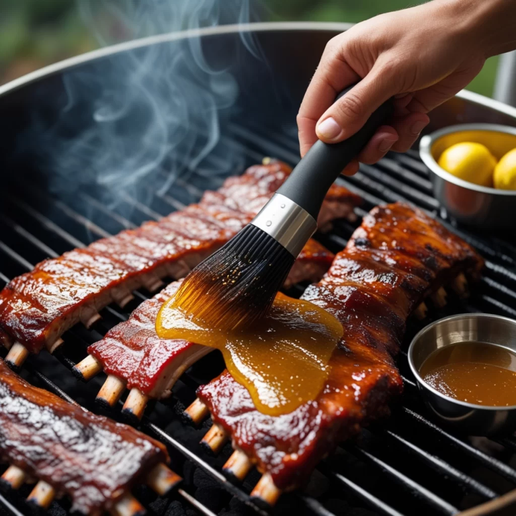 Using the "321 Mop" or Basting Techniques