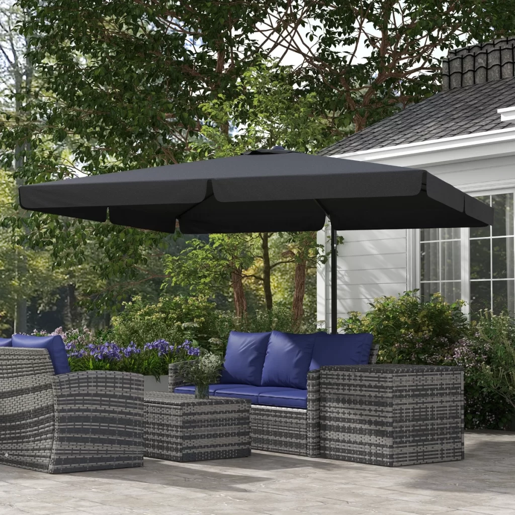 Outsunny 10' Cantilever Patio Umbrella