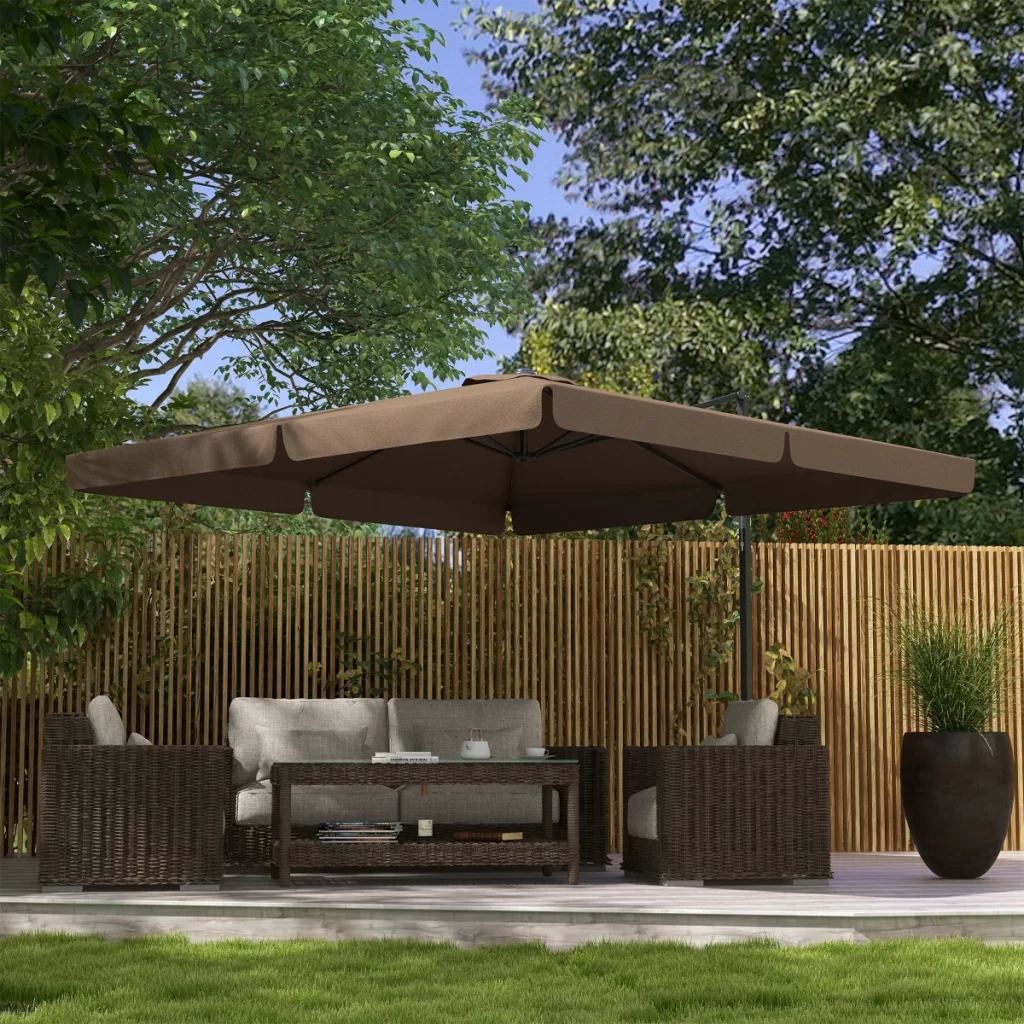Outsunny 10' Cantilever Umbrella