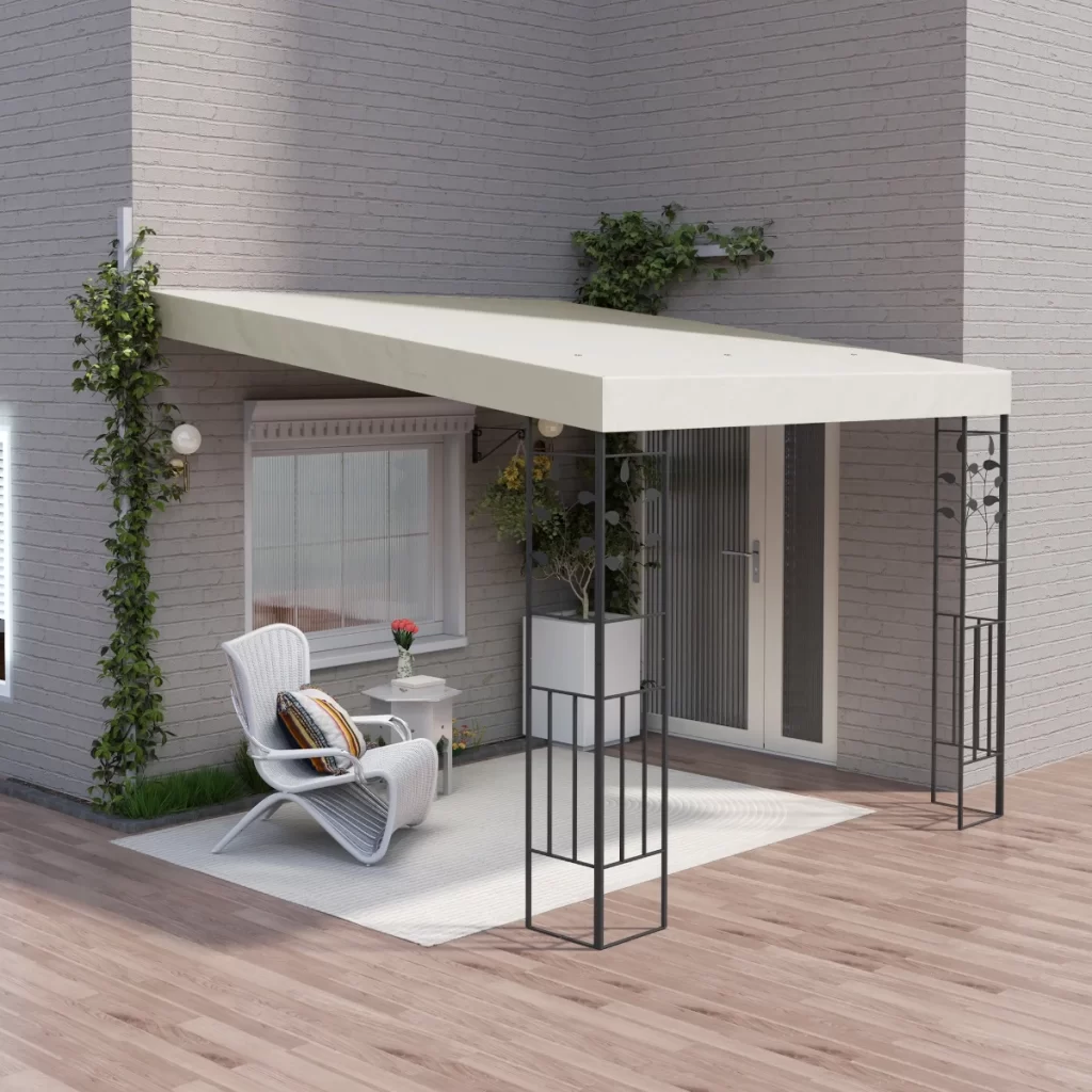 Outsunny 10' x 10' Outdoor Pergola Canopy