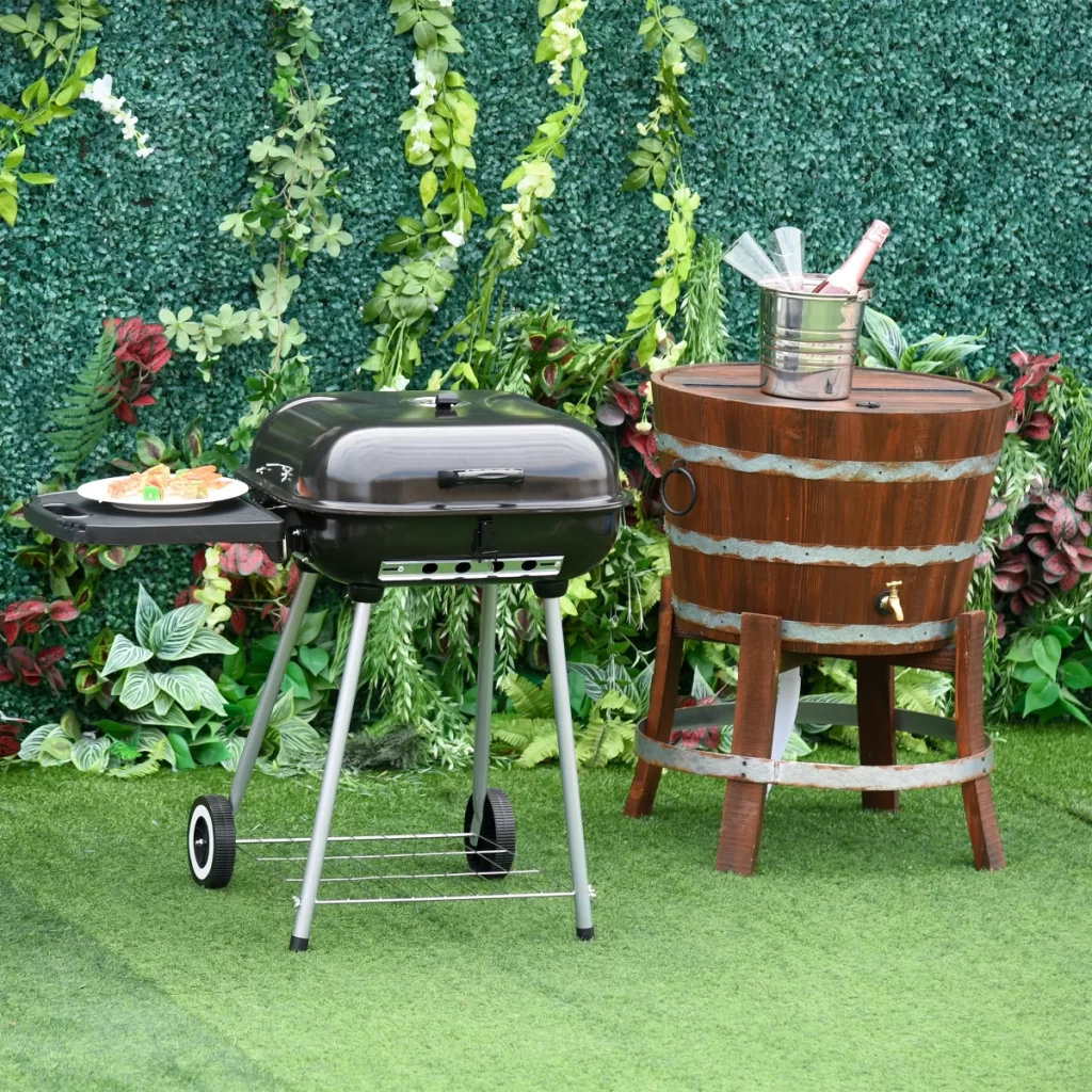 Outsunny 22" Charcoal BBQ Grill