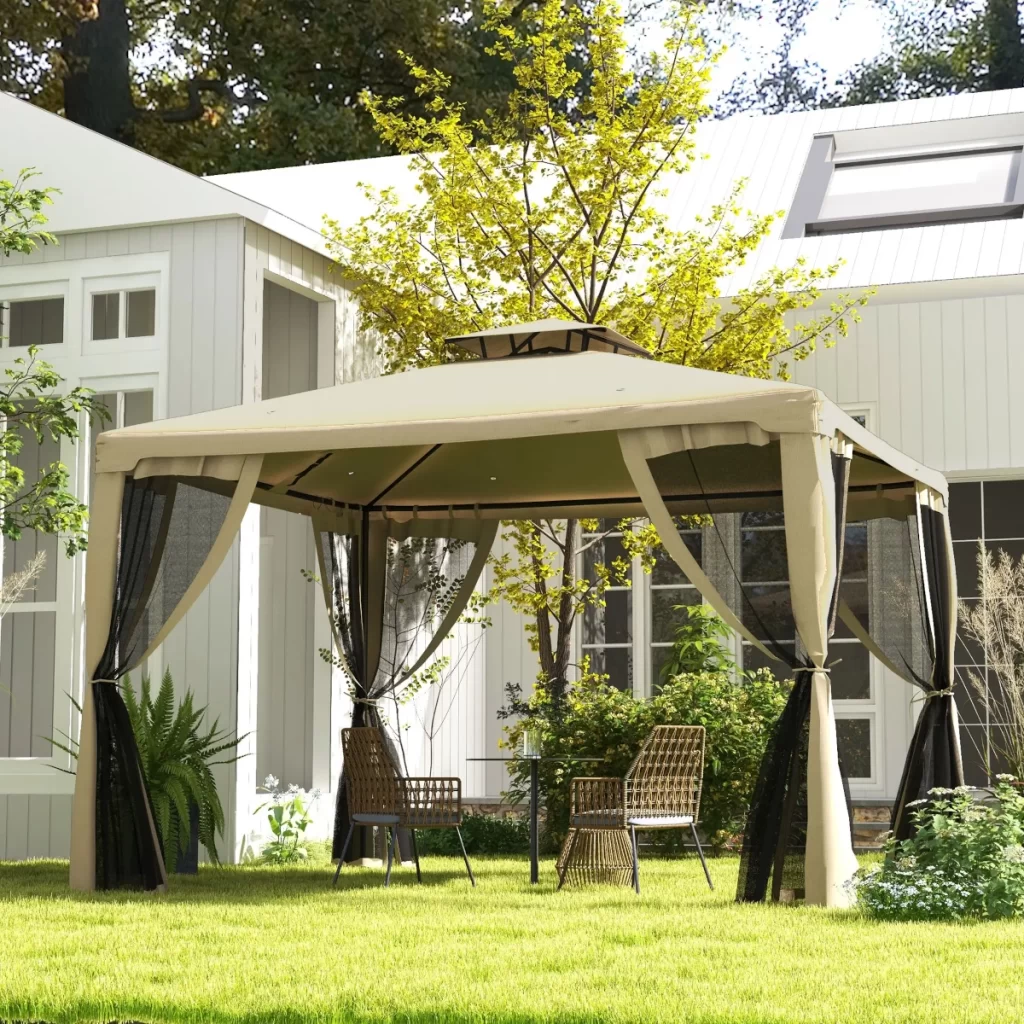 Outsunny 9.6' x 11.6' Patio Gazebo