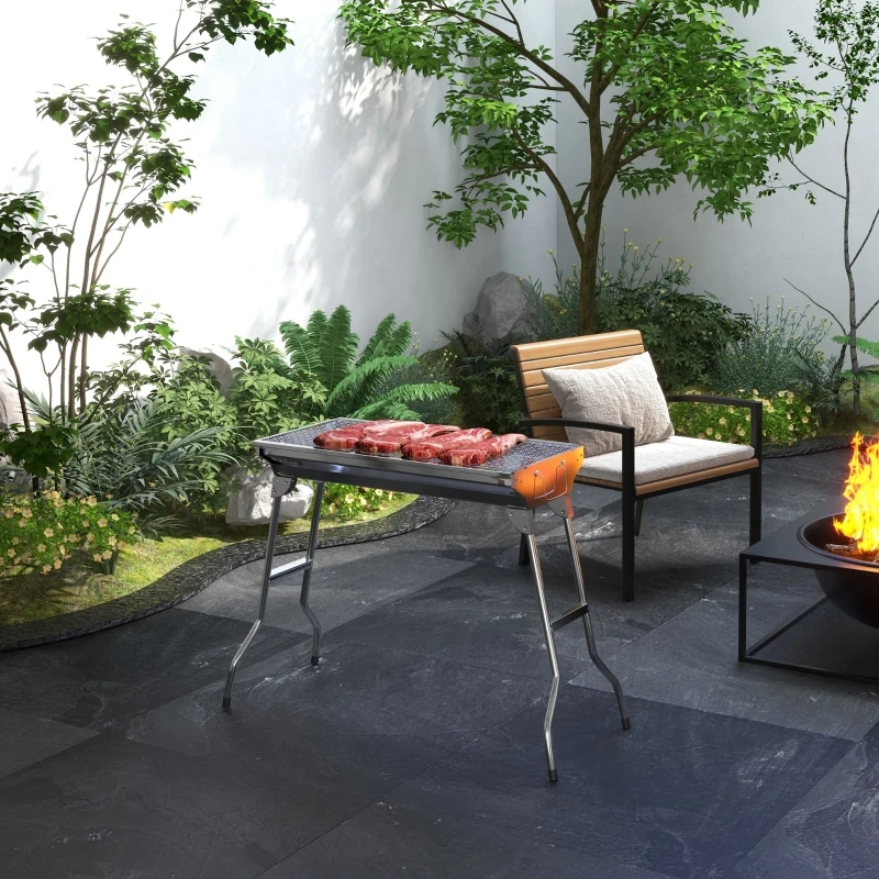 Outsunny Charcoal Barbecue Grill