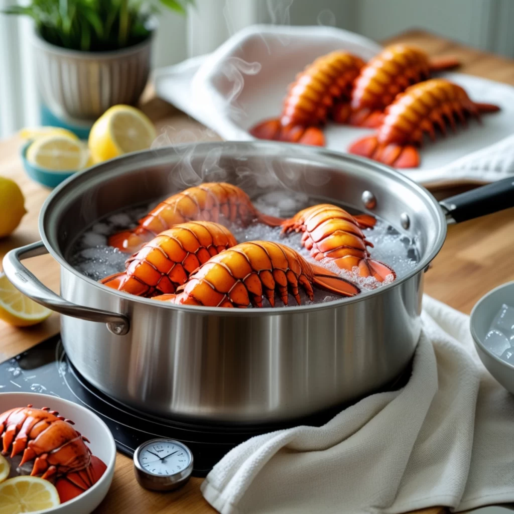 Parboil Lobster Tails Before Grilling