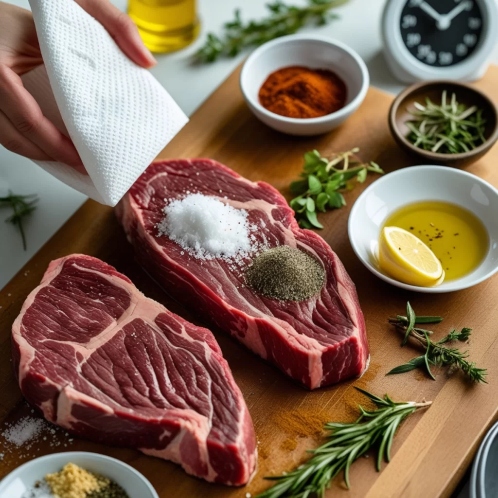 Preparing Your Steak Before Grilling