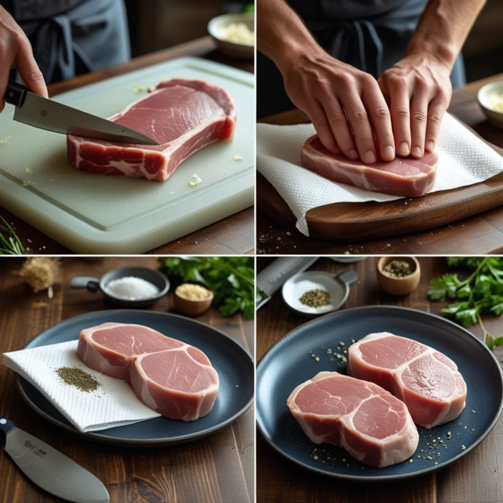 Prepping Pork Chops for the Grill