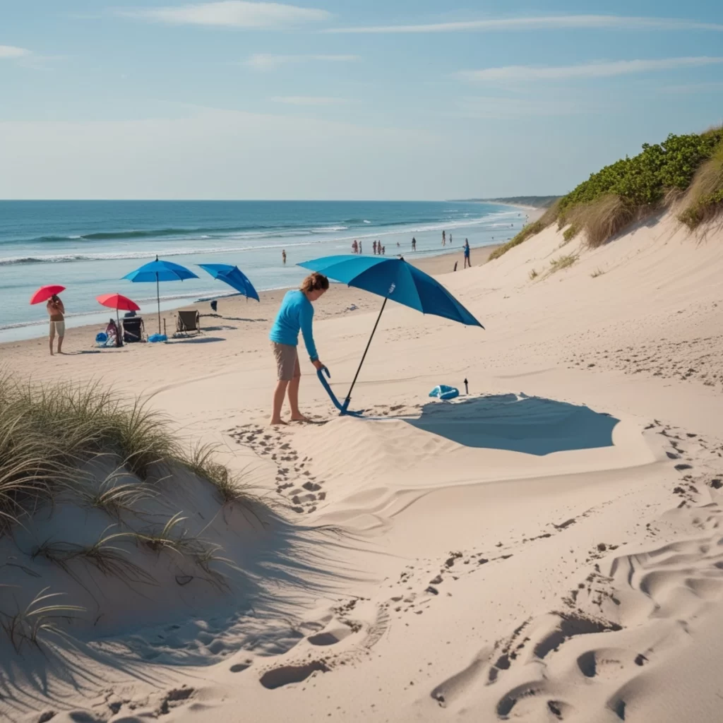 Selecting the Best Spot on the Beach
