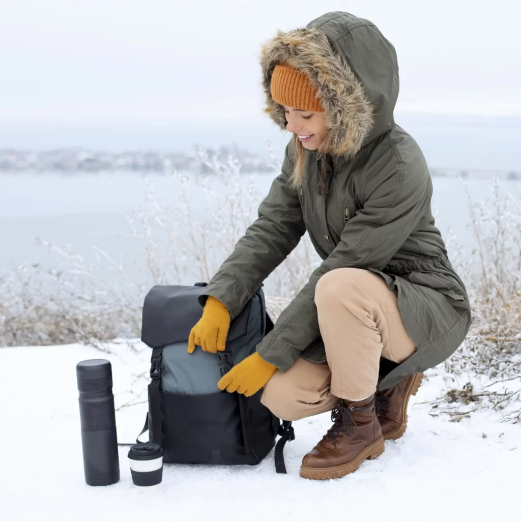 Use of Balaclava and Hand Warmers