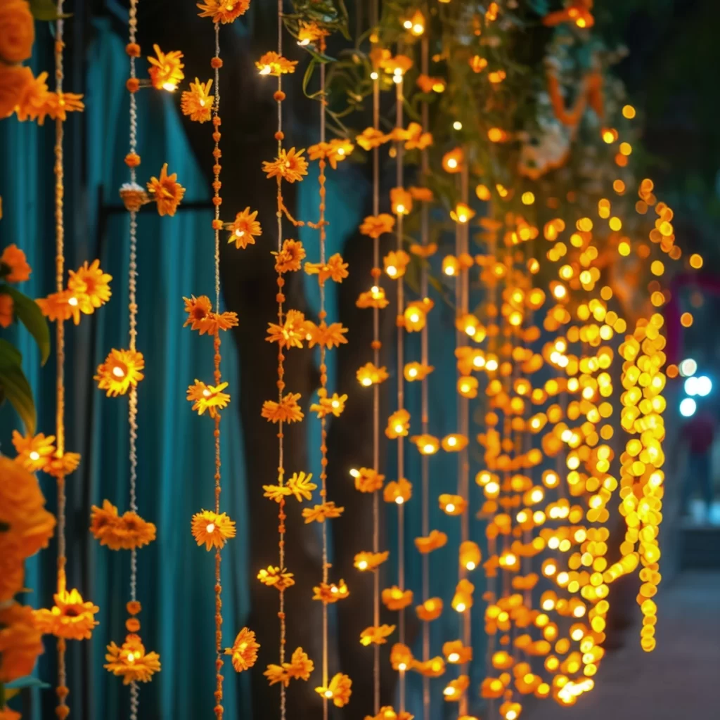 Highly detailed floral decoration