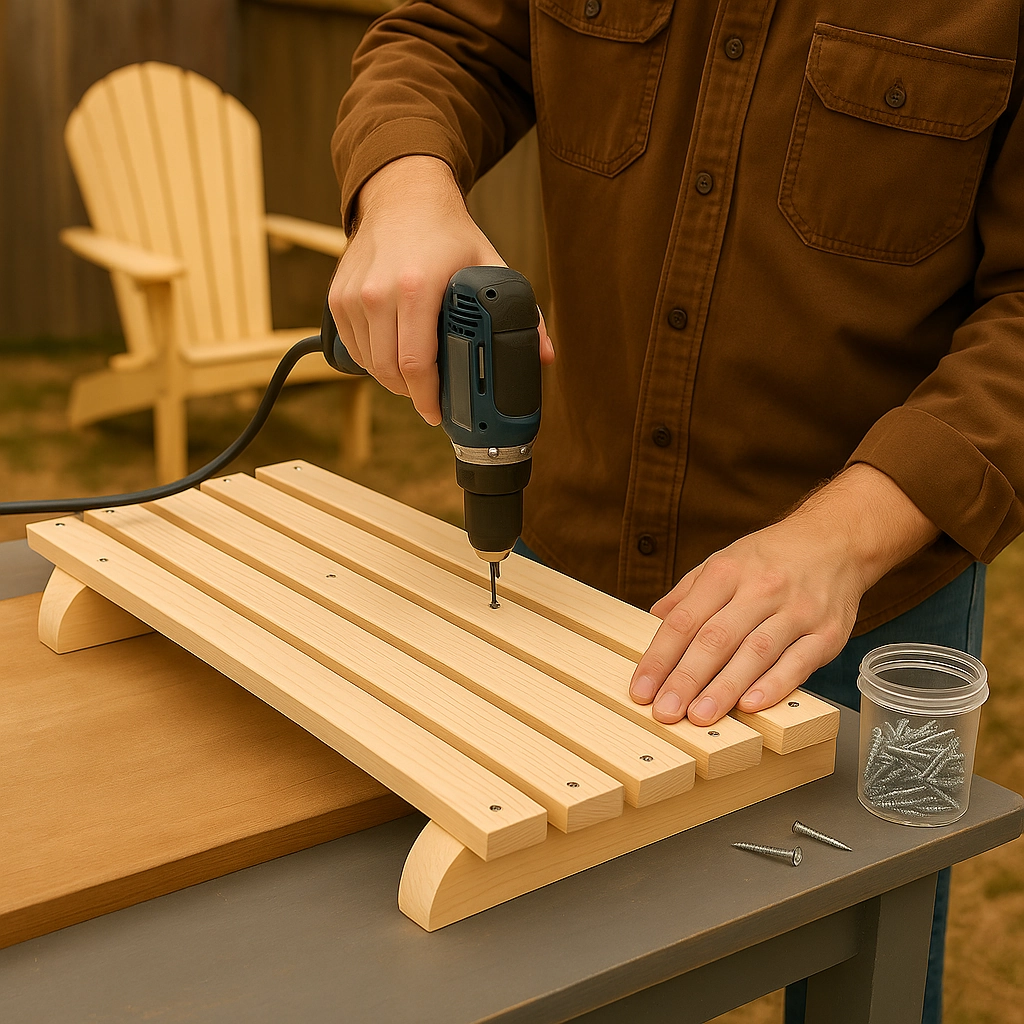 Adding the Seat Slats