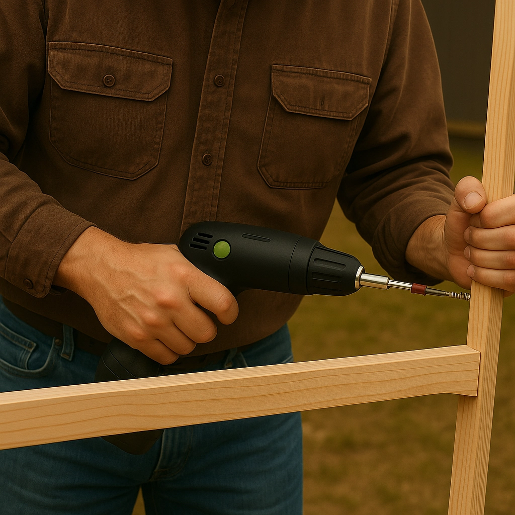 Attaching the Back Supports