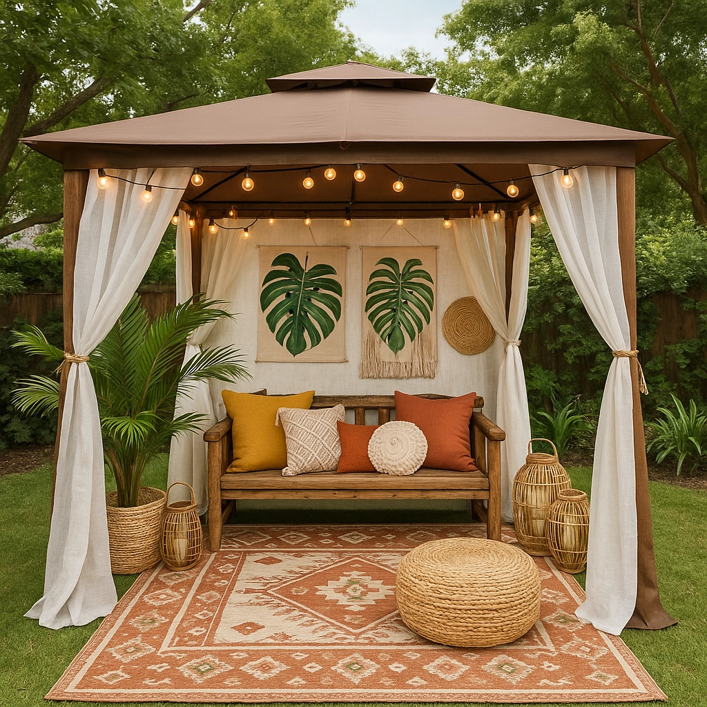 Boho gazebo