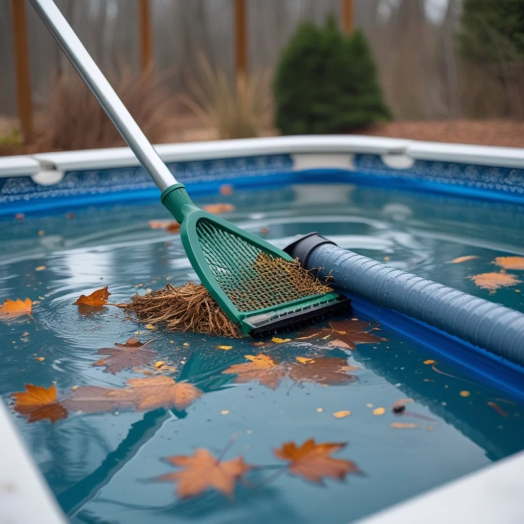  Clean and Vacuum the Pool Thoroughly