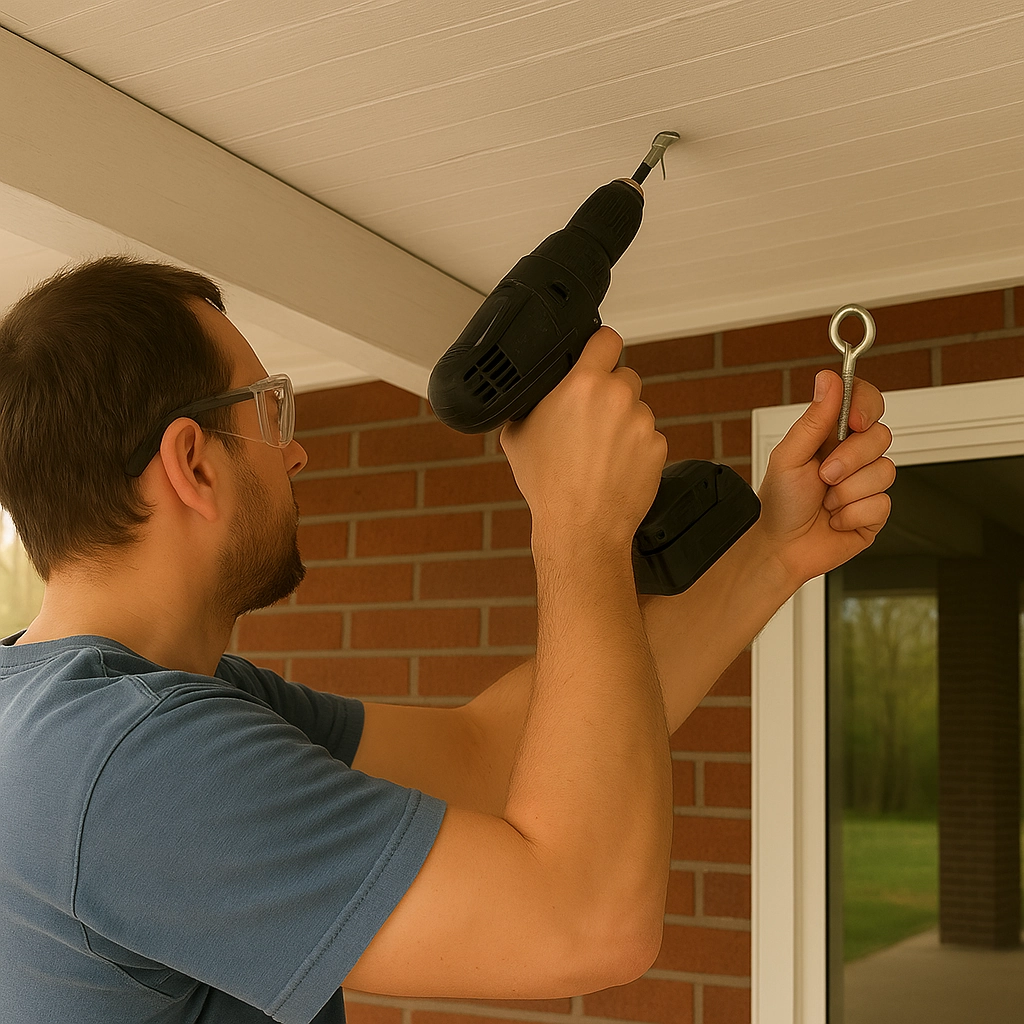 Drilling the Pilot Holes