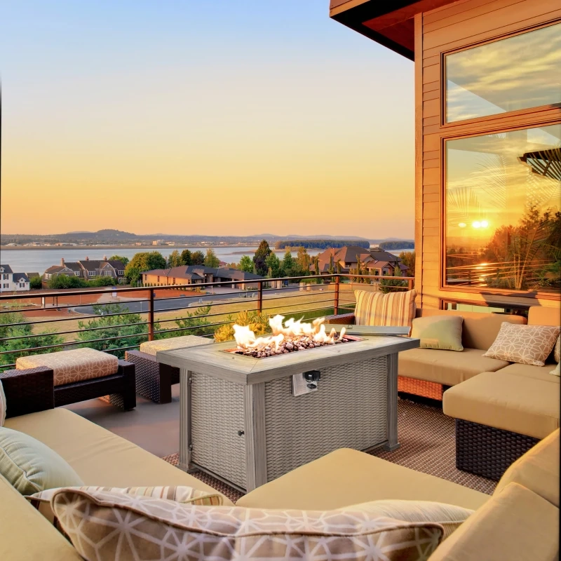 Gas Fire Pit Tables Style Meets Function