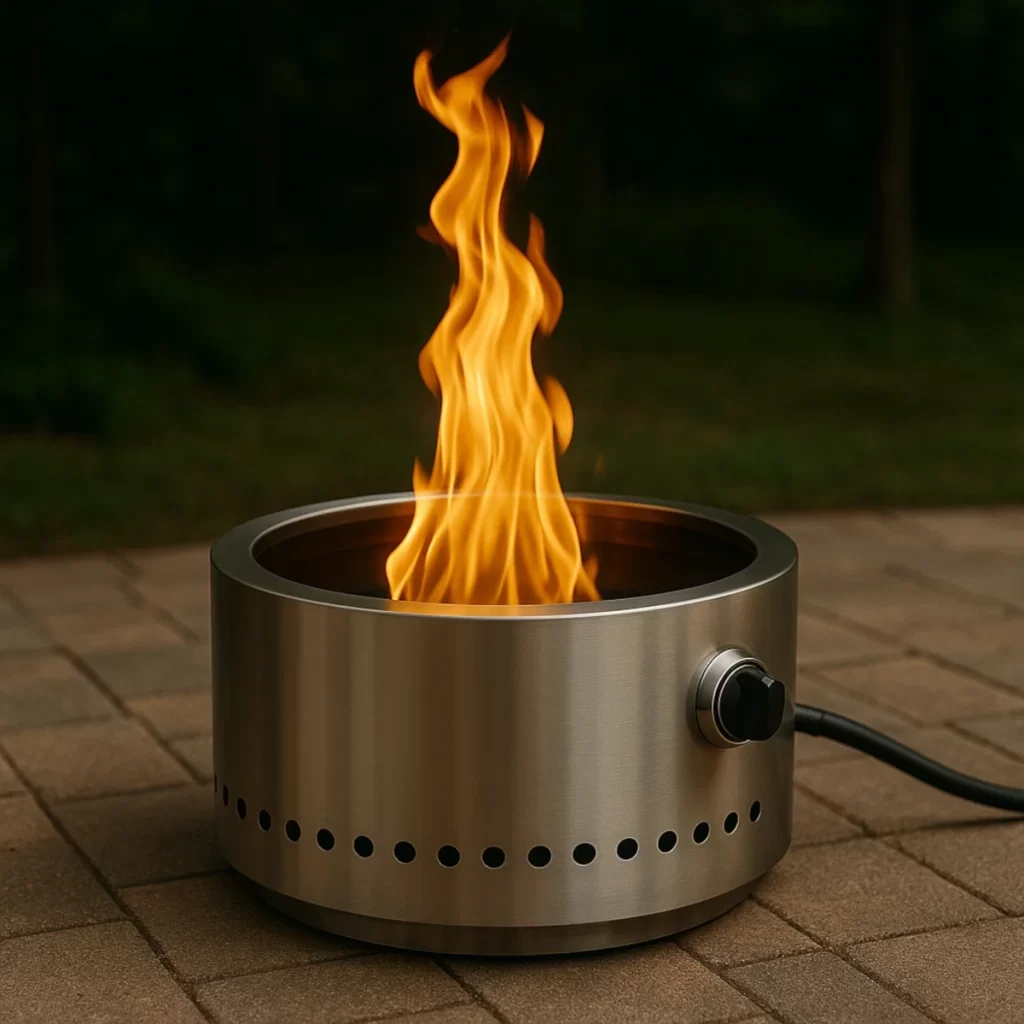 Gas-Powered Smokeless Fire Pits