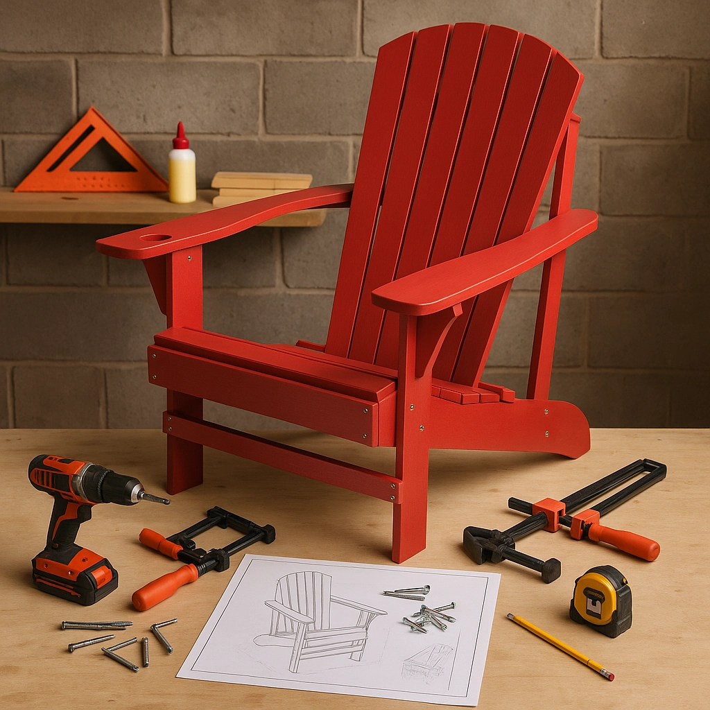 How to Build an Adirondack Chair