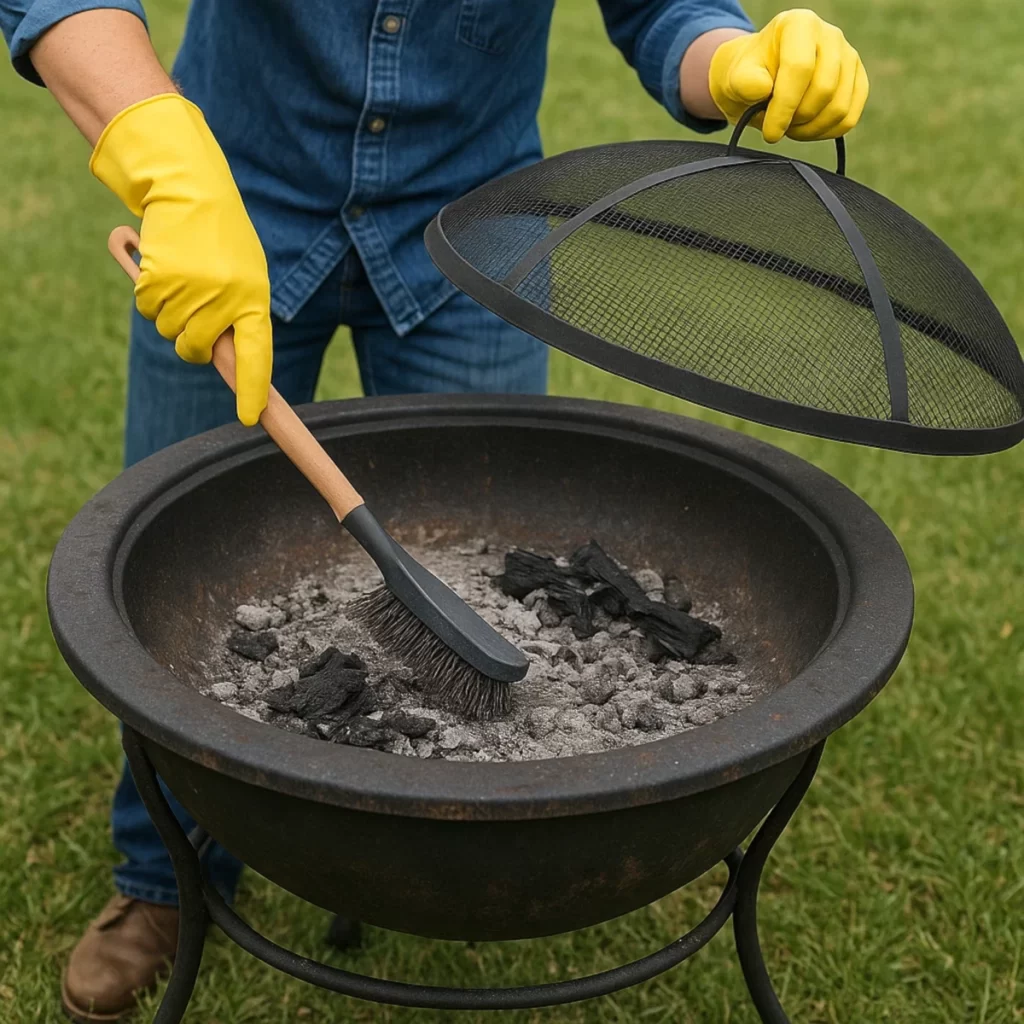 How to Clean Your Fire Pit