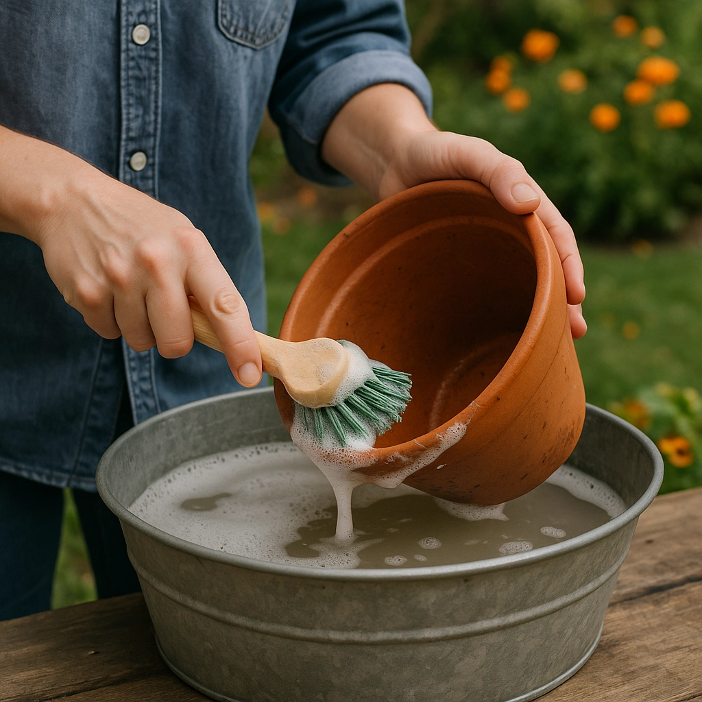 How to Clean a Flower Pot for Healthy Plants and a Beautiful Garden