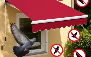 Keep Birds Out of Awnings