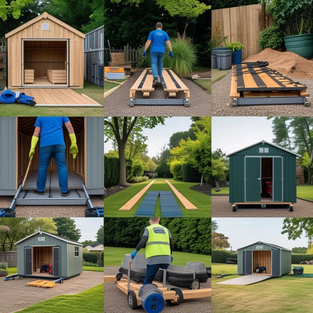 How to Move a Garden Shed