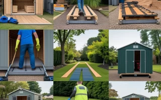 Steps of Moving a Garden Shed
