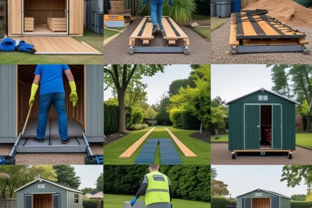 Steps of Moving a Garden Shed