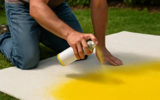 Paint Outdoor Rugs Refresh Your Space on a Budget
