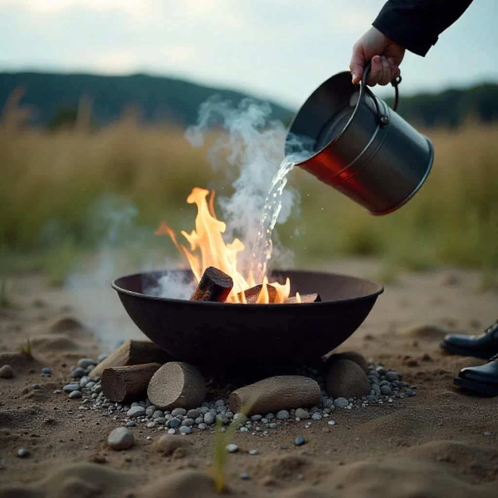 How to Put Out a Fire Pit A Complete Guide