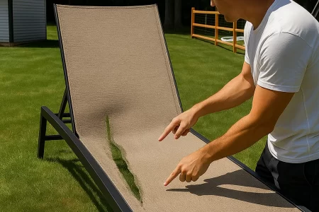 Replace Fabric on Outdoor Lounge Chairs