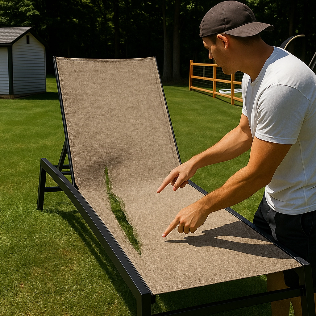 How to Replace Fabric on Outdoor Lounge Chairs