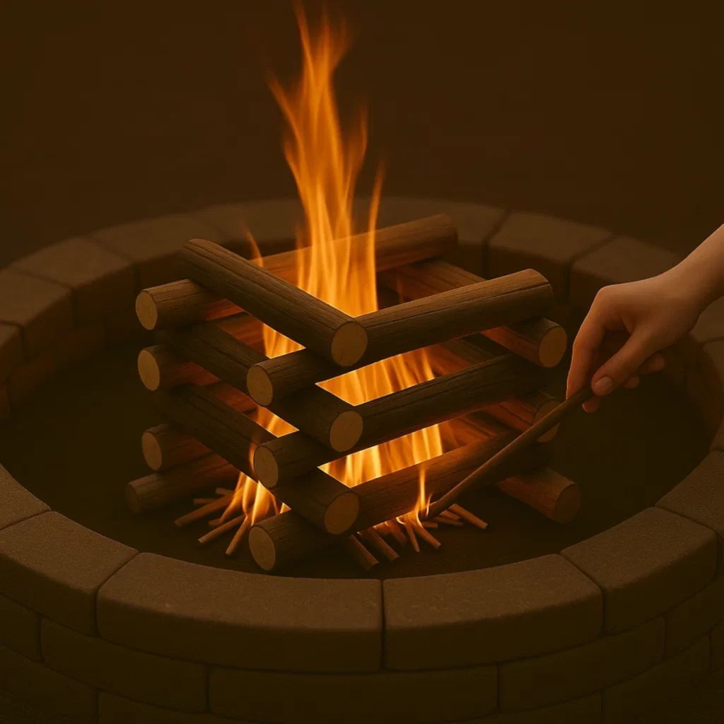 How to Start a Fire in a Fire Pit