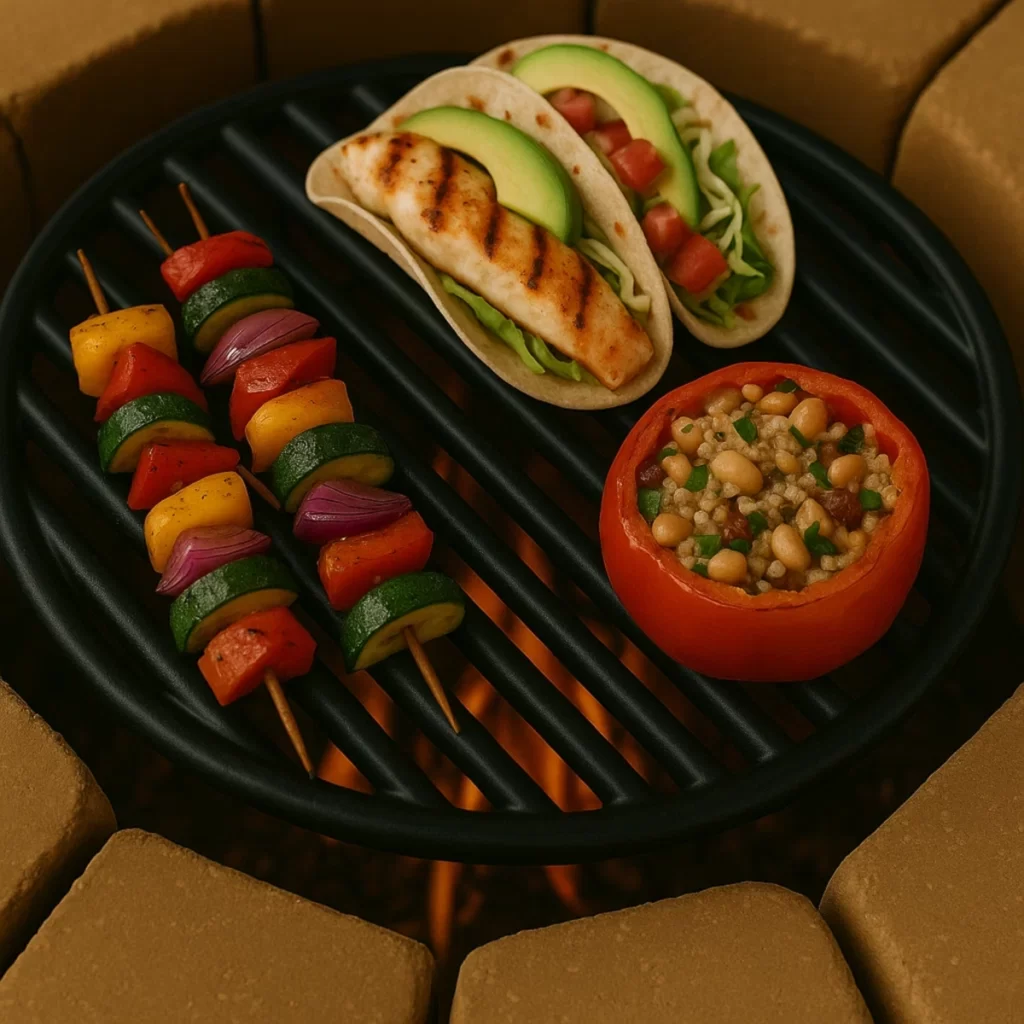 Light and Healthy Fire Pit Recipes