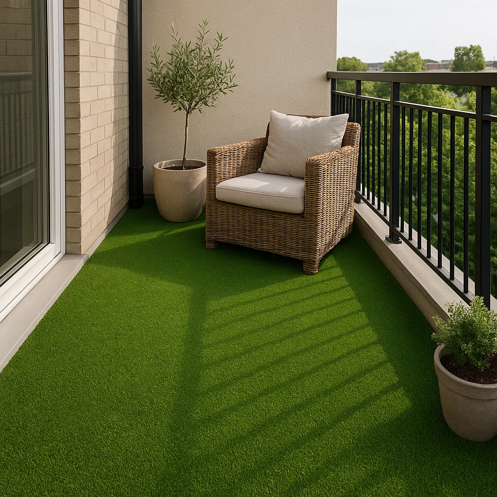 Artificial grass suitability by location and usage type: pets, sports, and residential lawns.