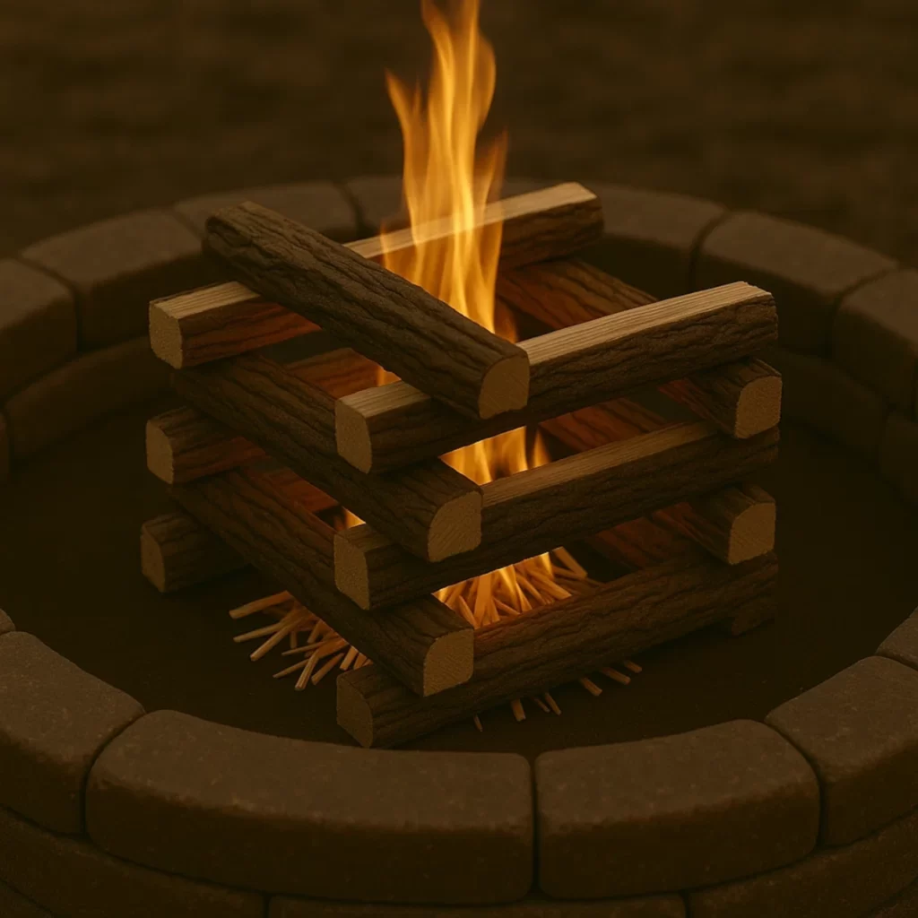 Log-Cabin Structure
