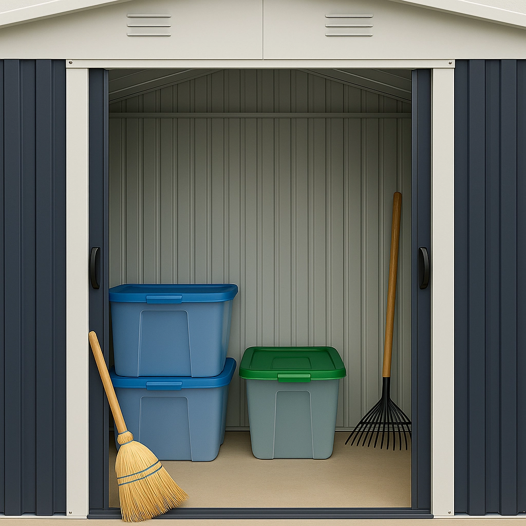 Organizing and Cleaning Your Shed