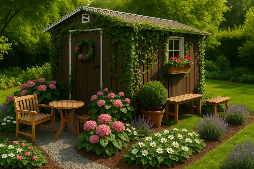 Outdoor Furniture and Greenery