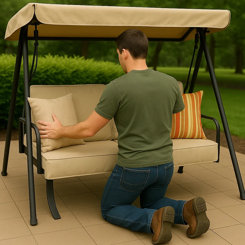 Re-adding Cushions and Pillows