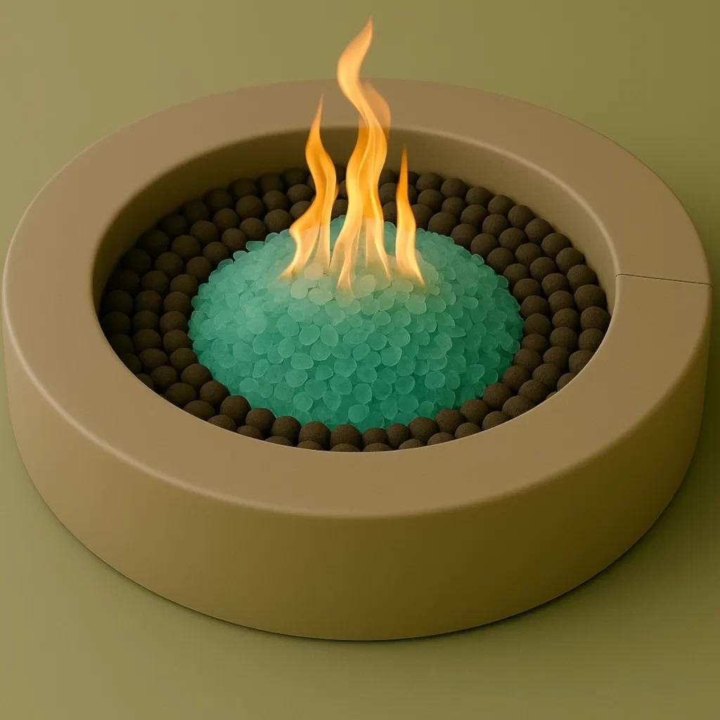 Shape the Fire Glass